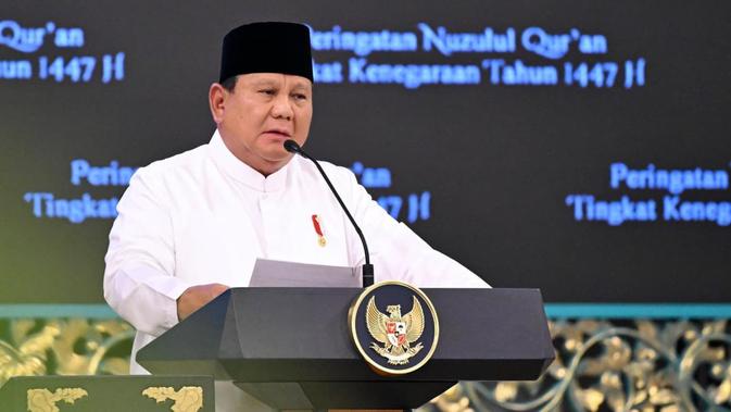 Prabowo Sebut Dunia Saat Ini Penuh Bahaya dan Ketidakpastian