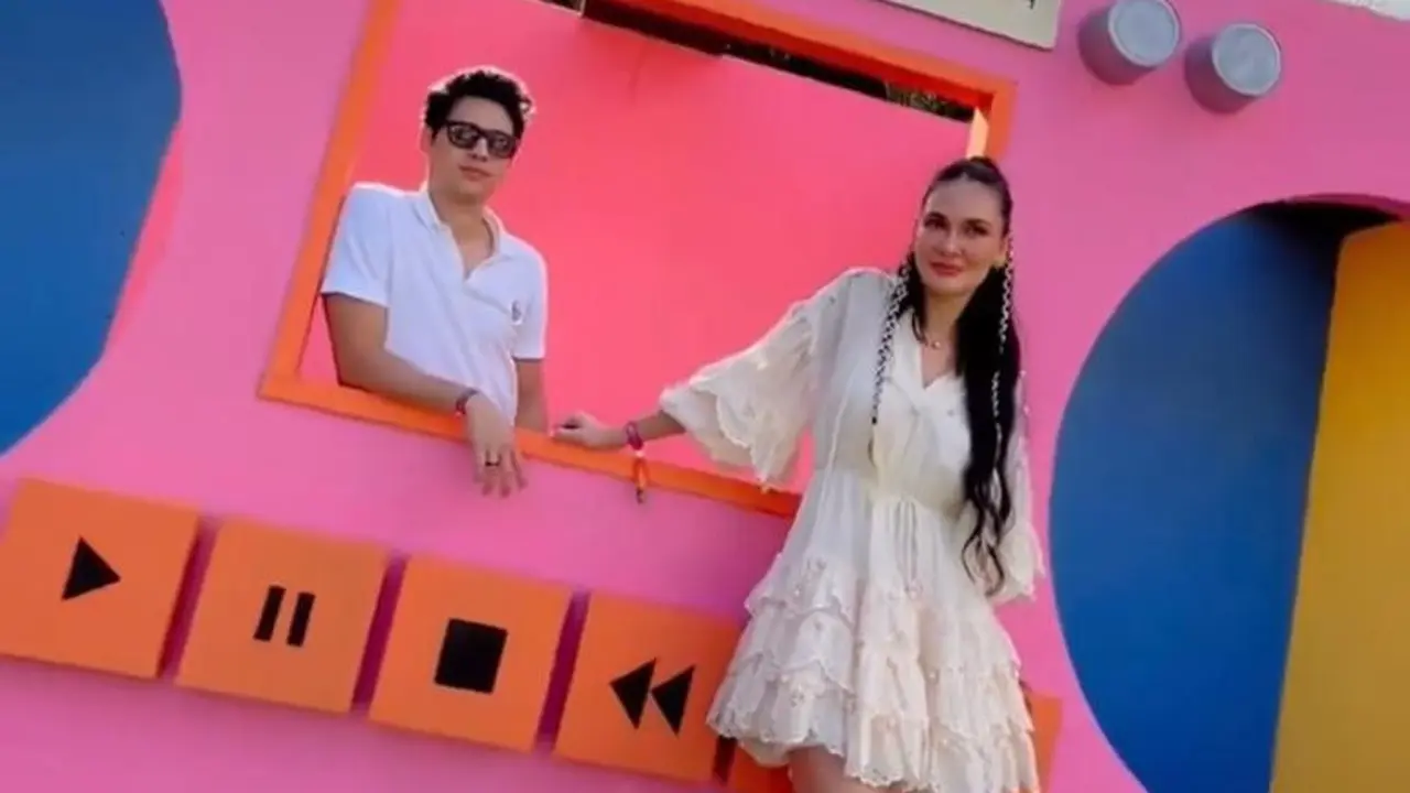 8 OOTD Warna Cerah Seleb Hadiri Pesta Ultah Luna Maya ‘Lunachella’ di Bali, Ayu Dewi hingga Vidi Aldiano
