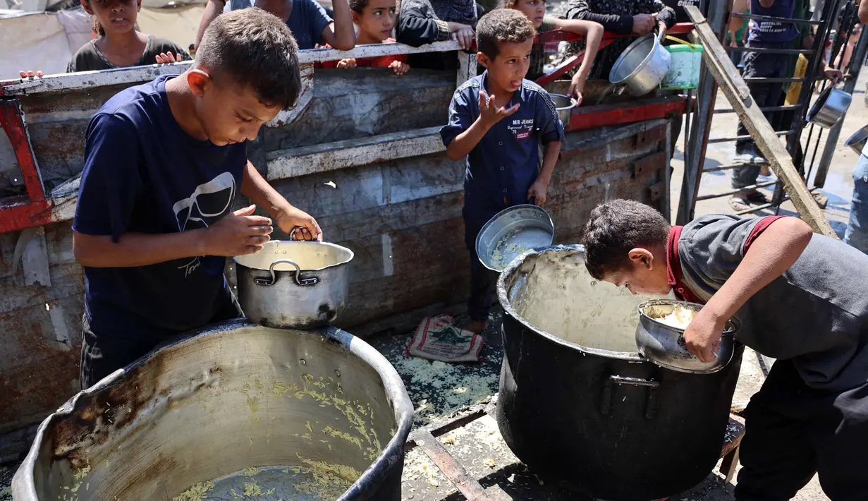 Kepala bantuan PBB Tom Fletcher mengatakan bencana kelaparan di Gaza seharusnya bisa dicegah. (Omar AL-QATTAA/AFP)