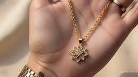 Kalung Geometris Arabesque/AI