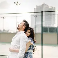 Dita Soedarjo dan Denny Sumargo. (Foto: instagram.com/matahatigraphy)