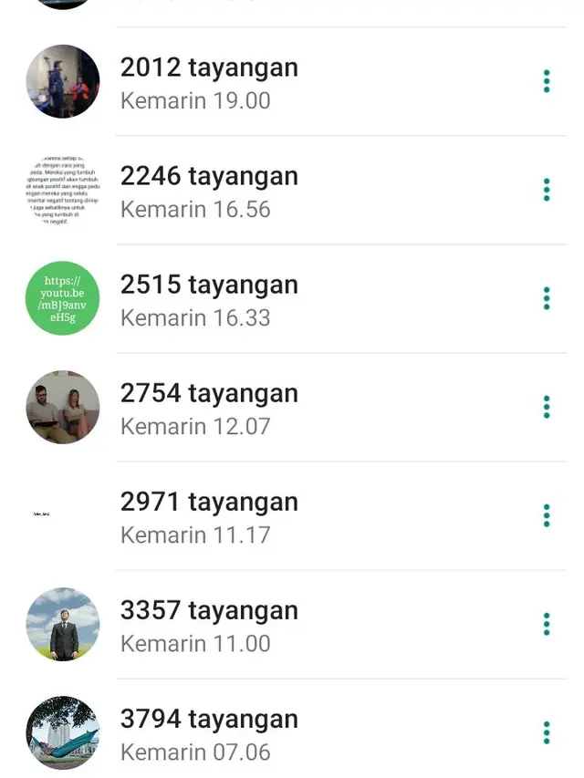 Bak Seleb, 6 Potret Story WhatsApp Sampai Ribuan Ini Bikin Melongo