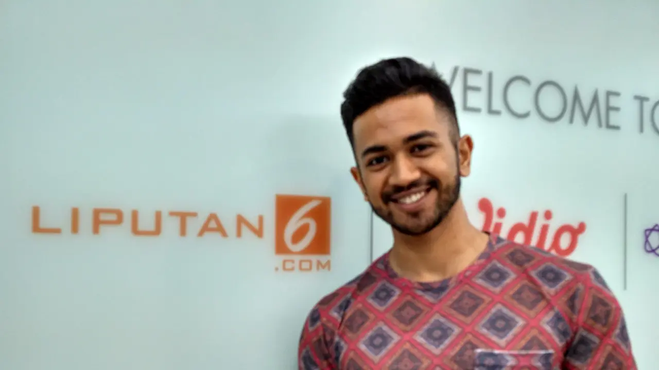 Akram Askar saat berkunjung ke kantor redaksi Liputan6.com