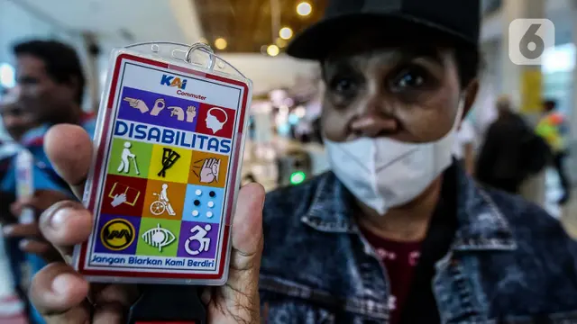 KAI Luncurkan Kartu Disabilitas untuk Pengguna KRL Jabodetabek