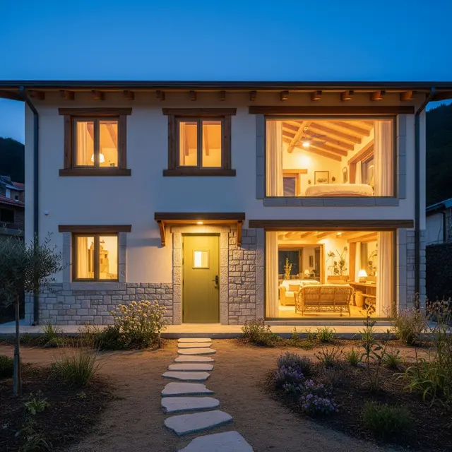 Desain Rumah Sederhana Tapi Mewah dengan Interior Natural