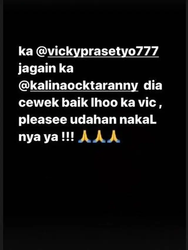 Status Insta Story Dinar Candy