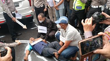 Polri Menggelar Rekonstruksi Ulang Kasus Mahasiswa UI