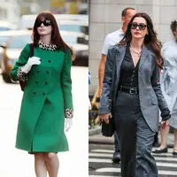 Intip gaya rambut Anne Hathaway yang tampilkan karakter Andy Sachs yang lebih dewasa (@vogueaustralia)