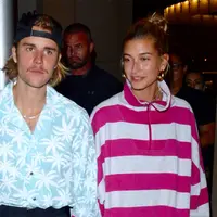 Dalam sebuah unggahan di Twitter, Hailey Baldwin sendiri merasa sangat bersyukur pada Tuhan karena memberikan Justin Bieber dalam hidupnya. (Splash Photo - ET Canada)