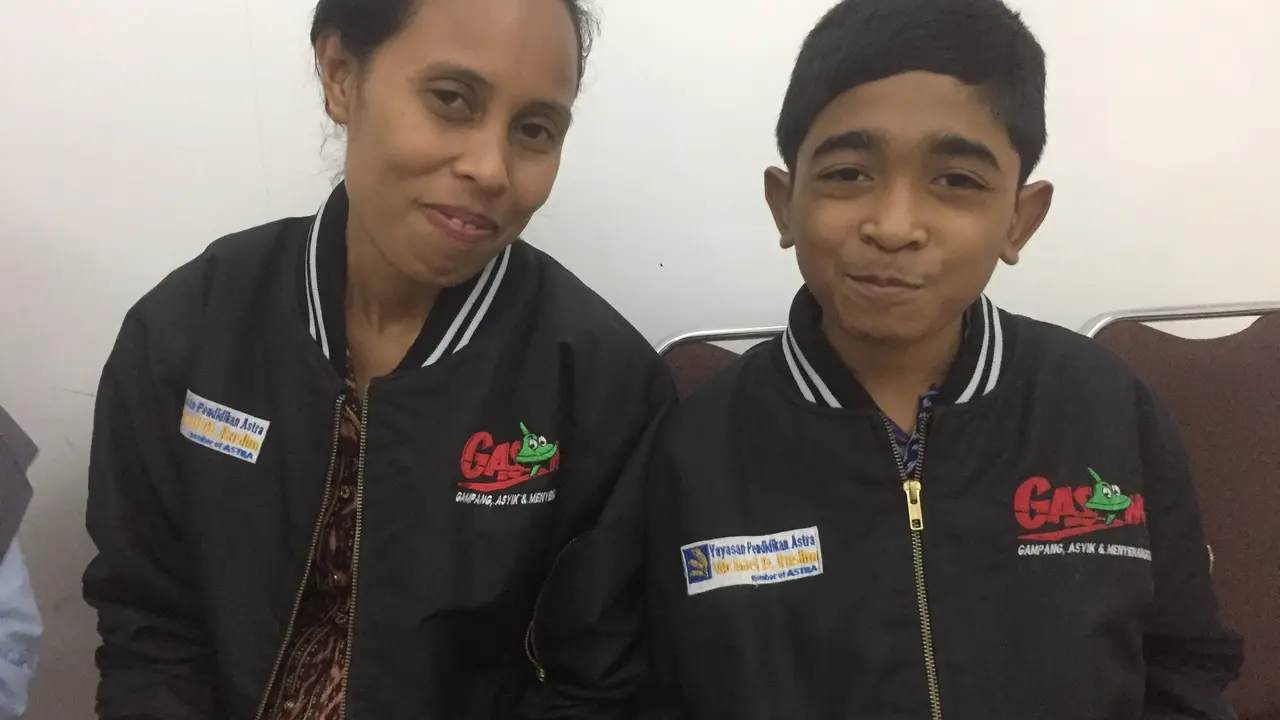 Elbert, peserta pelatihan matematika terbaik 
