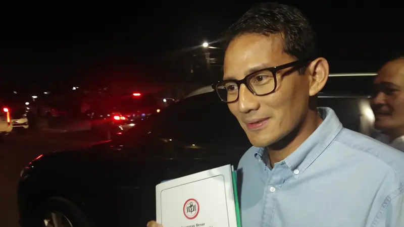 Bakal Cawapres Sandiaga Uno