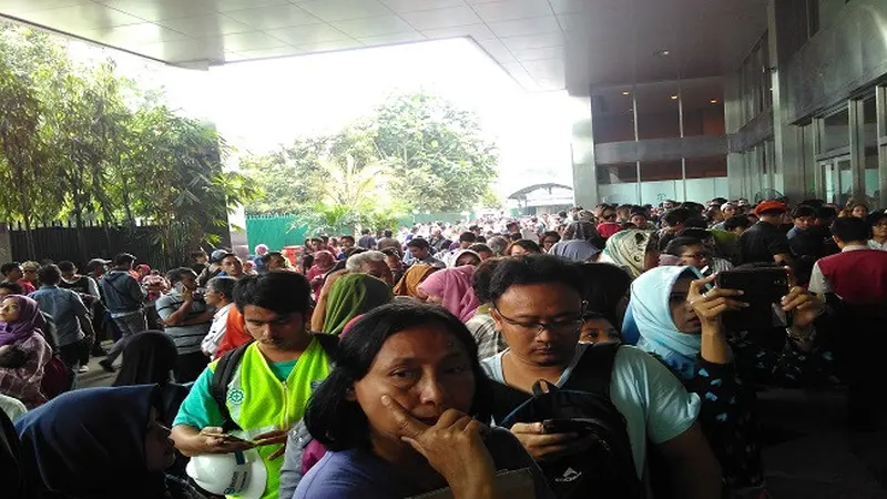 KAI menyiapkan 642 ribu tiket kereta yang bisa dibeli di mitra-mitra penjualan. (Liputan6.com/Fiki Ariyanti)