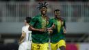 <p>Selebrasi pemain Mali U-22, Sekou Kone, usai mencetak gol ke gawang Timnas Indonesia&nbsp;yang digelar di Stadion Pakansari, Kabupaten Bogor, Selasa (18/11/2025) pukul 20.00 WIB.&nbsp;(Bola.com/Bagaskara Lazuardi)</p>