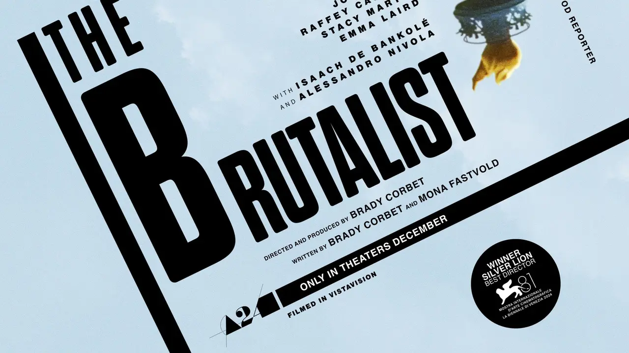 Poster film The Brutalist. (Foto: Dok. Brookstreet Pictures, Kaplan Morrison, A24)