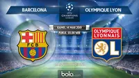 Liga Champions: Barcelona vs Olympique Lyon (Bola.com/Dody Iryawan)