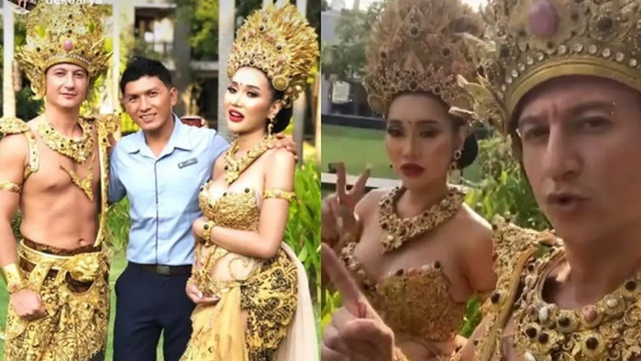 6 Momen Pemotretan Lucinta Luna dan Kekasih Barunya, Romantis