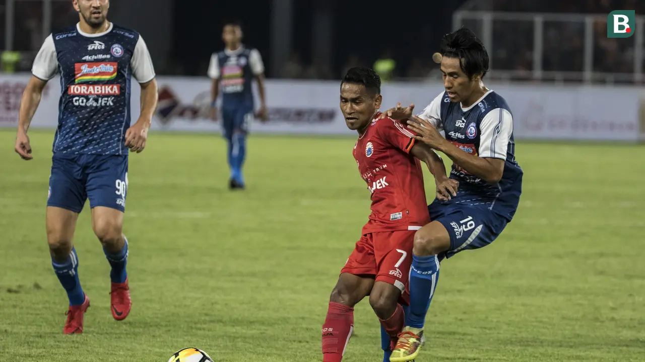 Persija Jakarta Bungkam Arema FC
