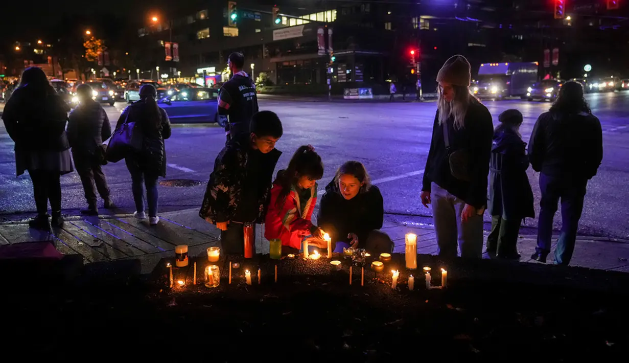 Menteri Pertahanan Israel menjanjikan invasi darat ke Gaza pada hari Kamis, dan meminta warga Palestina yang tinggal di wilayah tersebut untuk berlindung ketika perang Israel-Hamas terus berlanjut. (Darryl Dyck/The Canadian Press via AP)