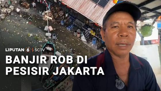Banjir Rob di Pesisir Jakarta