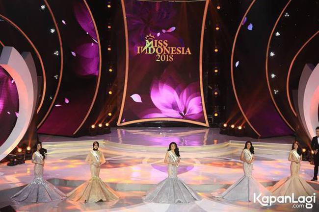 Meski tak juara, Raudha masuk ke lima besar Miss Indonesia 2018/copyright KapanLagi.com/Agus Apriyanto