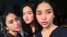 Momen Kebersamaan Stephanie Poetri dengan Dua Kakak Kembarnya