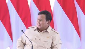 Prabowo memimpin rapat di Aceh Tamiang. (youtube sekretariat presiden)