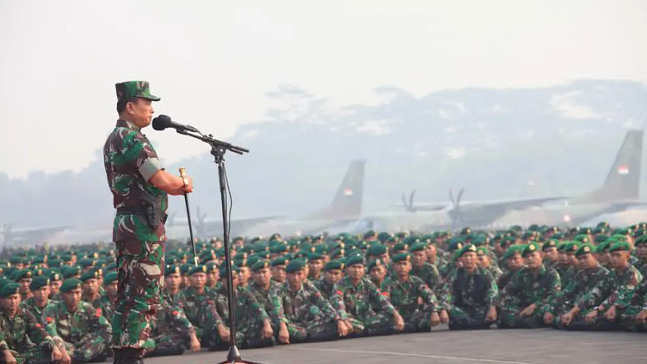 1.800 TNI Atasi Kebakaran Hutan di Riau