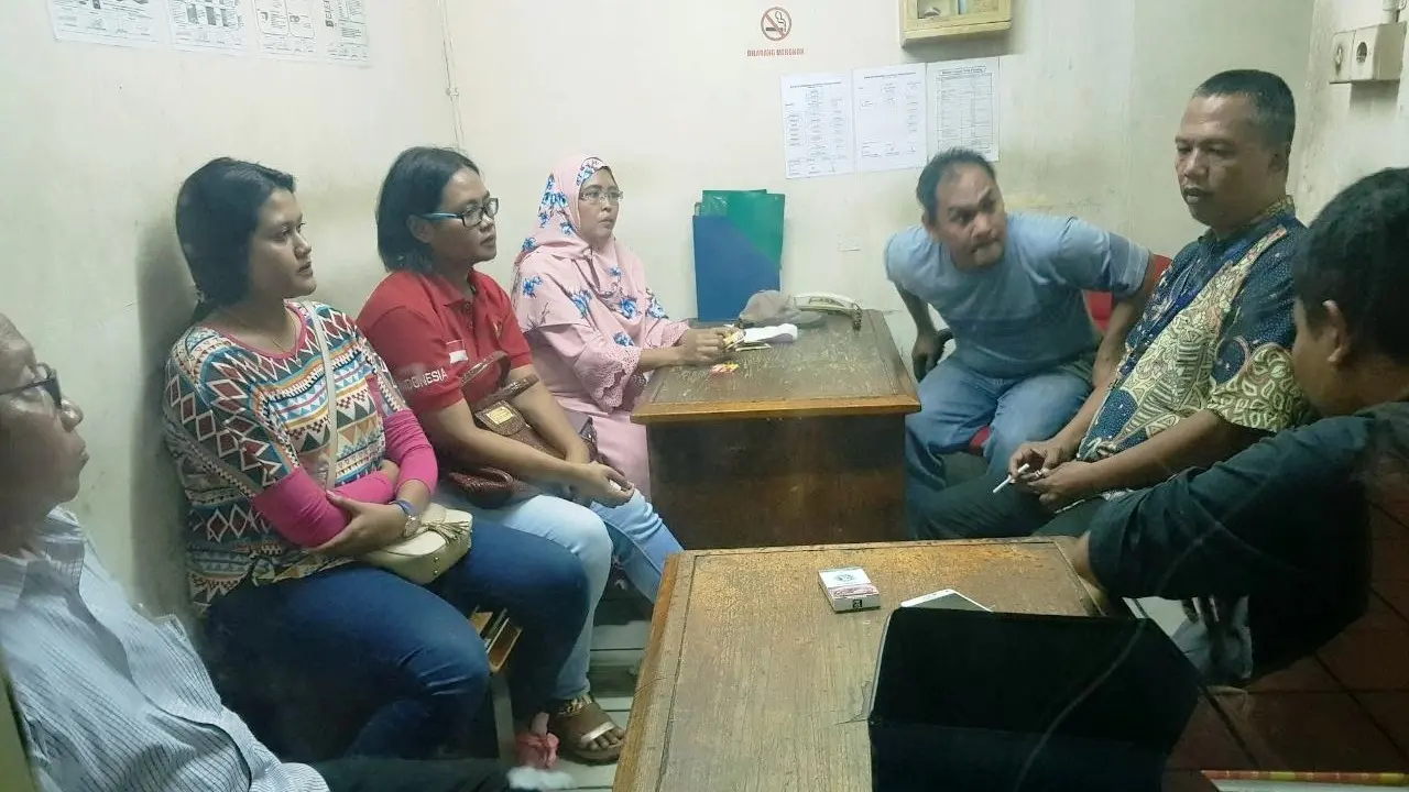 Pasangan suami istri ditangkap saat hendak mengajukan permohonan pembiayaan barang elektronik di sebuah pameran di pusat perbelanjaan