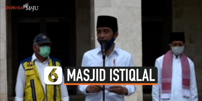 VIDEO: Jokowi Sebut Istiqlal Rencananya Dibuka Kembali Bulan Juli