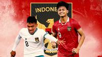 Timnas Indonesia - Arkhan Fikri dan Hokky Caraka (Bola.com/Adreanus Titus)
