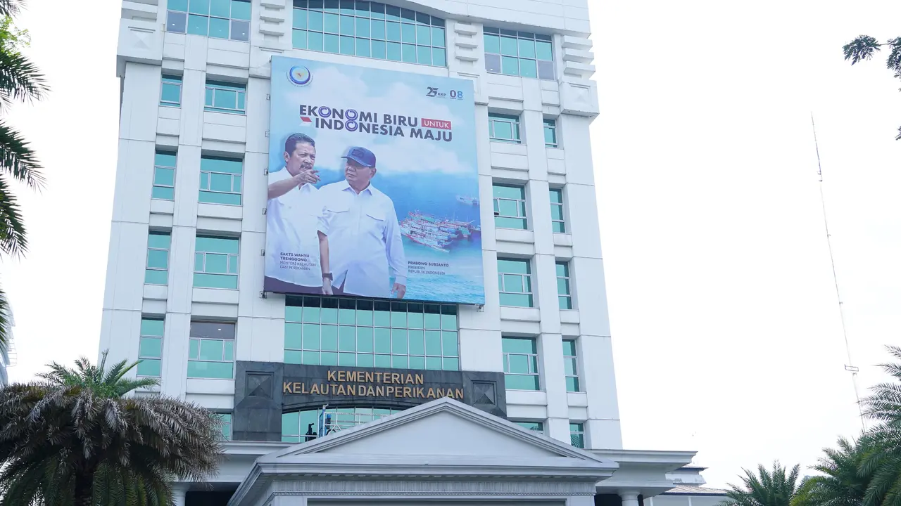 Gedung Kementerian Kelautan dan Perikanan (KKP) di bilangan Gambir Jakarta. (Dok KKP)