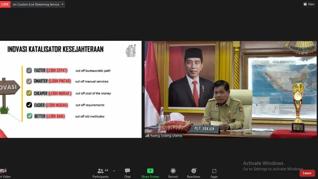 Kunci Penting Pemda untuk Berinovasi