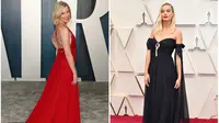 Margot Robbie dan Elizabeth Banks menghadiri Oscar 2020 di Los Angeles, Amerika Serikat, 9 Februari 2020, waktu sempat. (Jean-Baptiste Lacroix / AFP AMY SUSSMAN / GETTY IMAGES NORTH AMERICA / AFP)