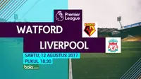 Premier League 2017/2018 Watford vs Liverpool (Bola.com/Adreanus Titus)