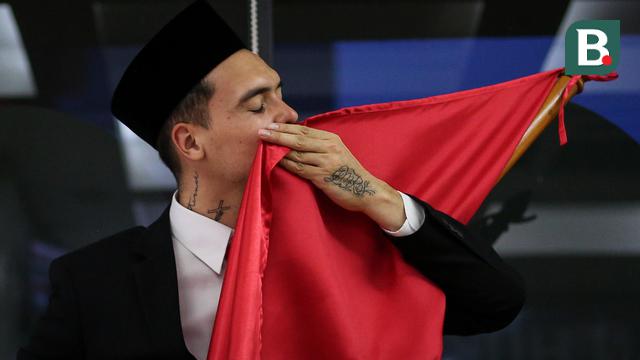 Pengambilan Sumpah Janji Setia Pewarganegaraan Republik Indonesia kepada Shayne Pattynama