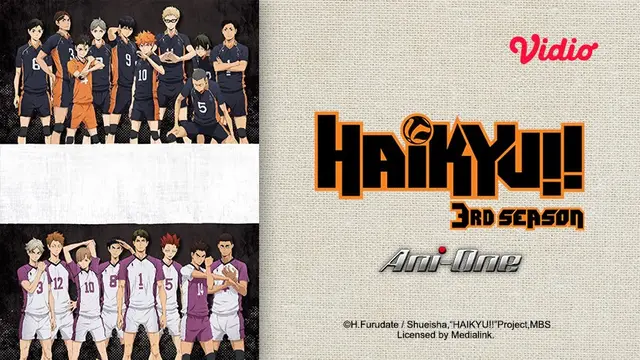 Haikyuu Season 3. (dok. Vidio)