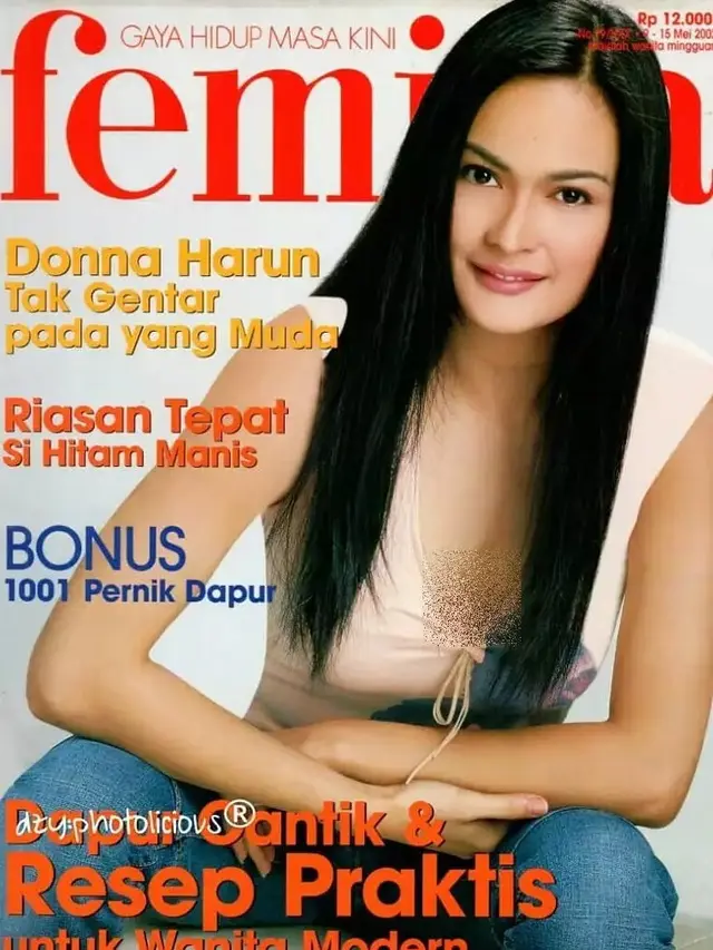 8 Potret Lawas Donna Harun saat Aktif sebagai Model, Disebut Awet Muda