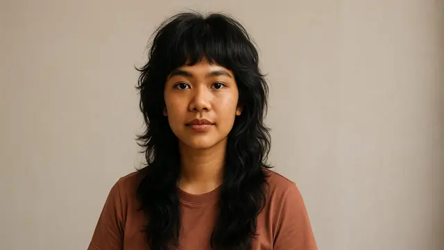 Rambut Tebal Cocoknya Dipotong Model Apa? Ini 7 Gaya yang Diam-diam Jadi Rahasia Hair Stylist Terkenal/ Ilustrasi gambar oleh AI