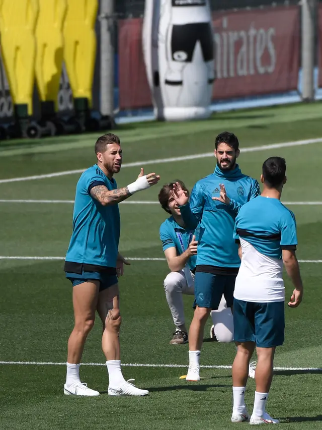 Semangat Pemain Real Madrid Jelang Hadapi Liverpool