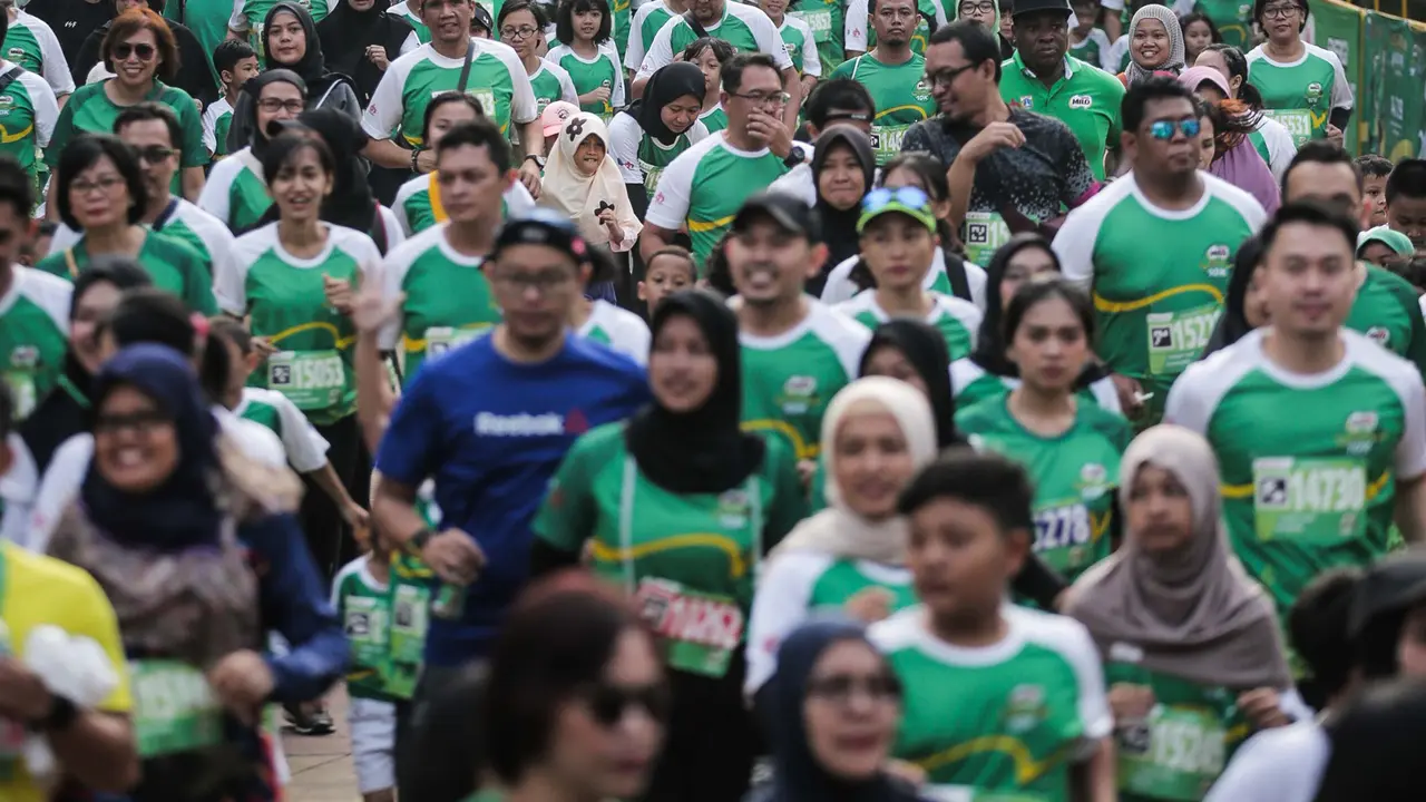 16 Ribu Peserta Ikuti Milo Jakarta International 10K