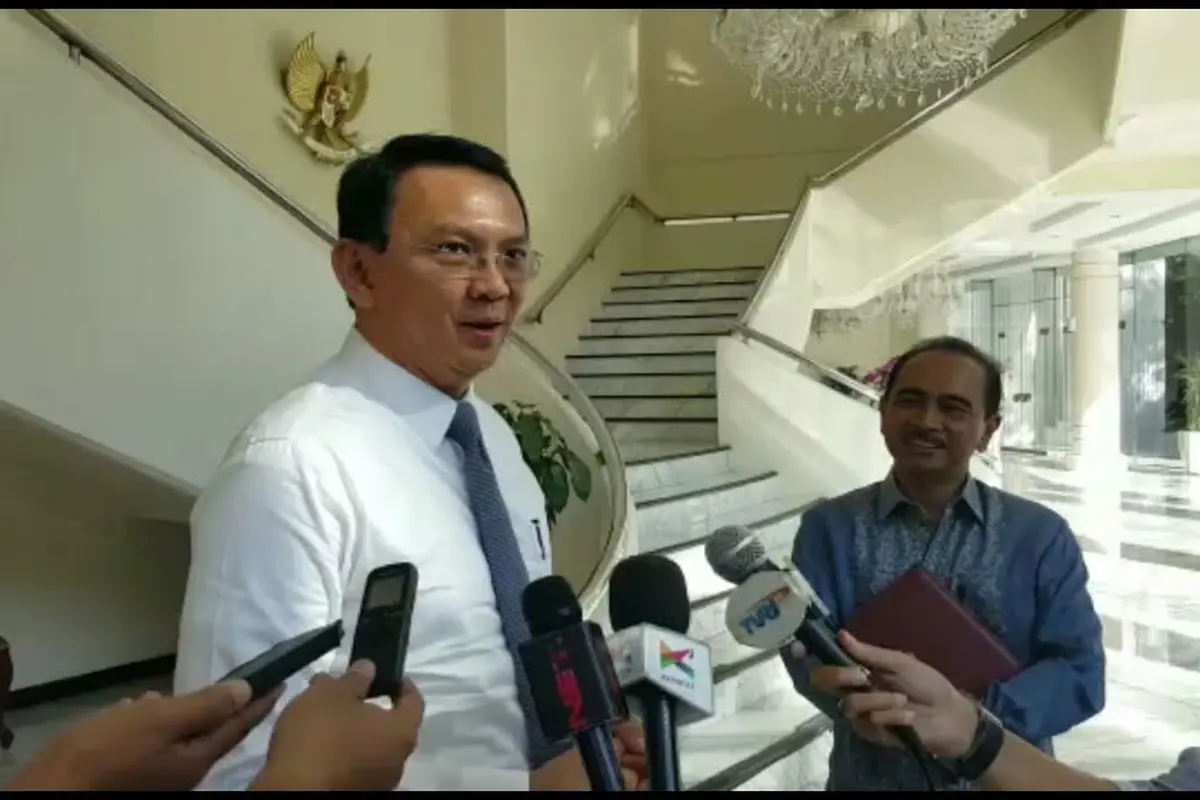 Ahok di kantor Wakil Presiden