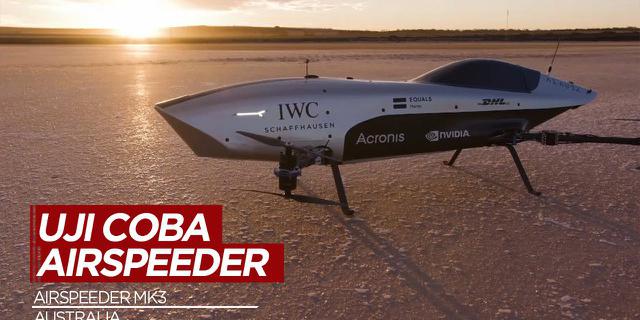 VIDEO: Luncurkan Airspeeder Mk3, Balapan Mobil Terbang Listrik Segera Terealisasi