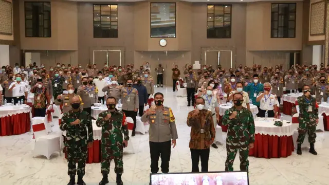 Polda Jatim menyiagakan sebanyak 8.889 personel dari polres jajaran pada Operasi Lilin Semeru. (Foto: Dok Istimewa)