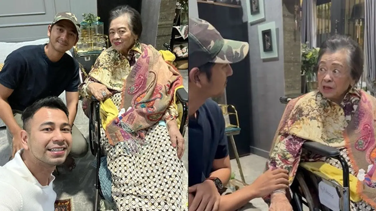 Ngefans Aldebaran, Ini 6 Momen Nenek Raffi Ahmad Dijenguk Arya Saloka
