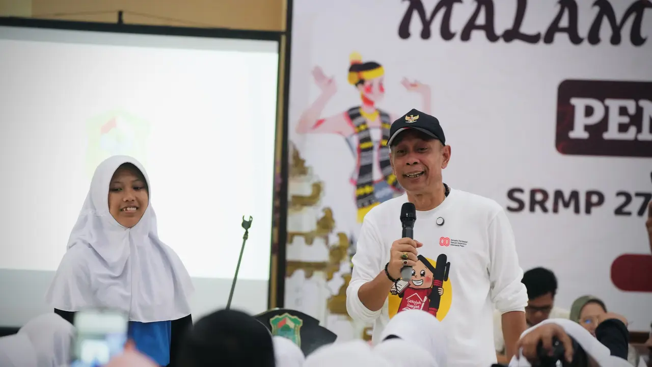 Wamensos Kunjungi Banjarnegara, Semangati Siswa Sekolah Rakyat untuk Terus Belajar