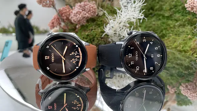 Oppo Watch X dibanderol Rp 5.999.000. Liputan6.com/ Agustin Setyo Wardani
