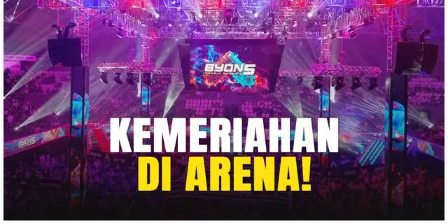 VIDEO: Dari Tribun ke Arena! Suasana Byon Combat Showbiz 5 Super Meriah