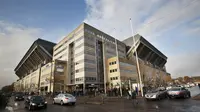 Denmark menjadi salah satu di antara negara yang dapat kehormatan jadi penyelenggara Piala Eropa 2020. Stadion yang akan digunakan adalah Parken Stadium yang terletak di Copenhagen. (AFP/Andreas Hillergren)