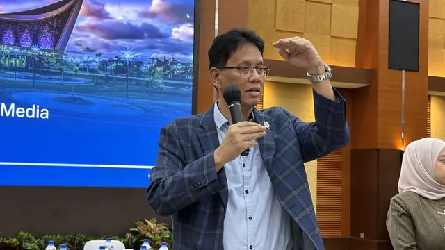 Menteri Keuangan Purbaya Yudhi Sadewa saat Media Briefing dan Buka Puasa bersama Media di Kantor Kemenkeu, Jakarta, Jumat (6/3/2026). (Foto: Liputan6.com/Tira Santia)