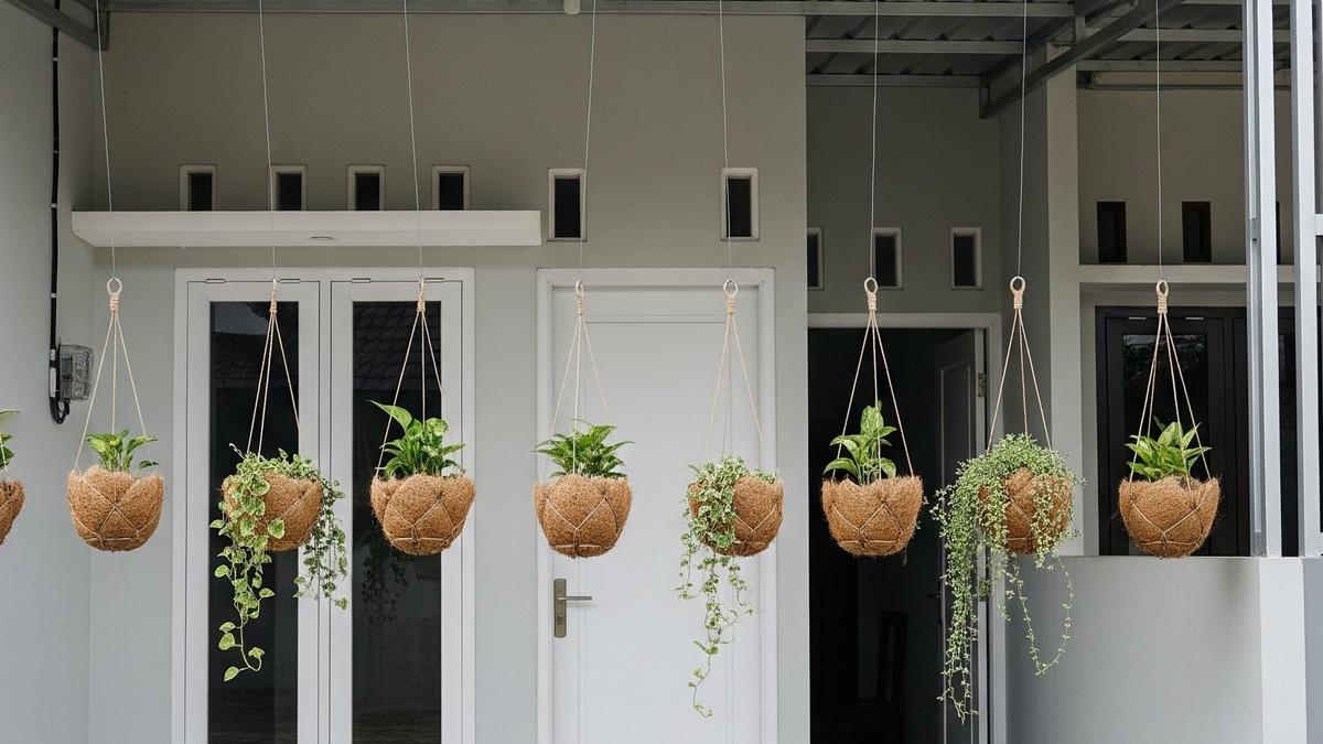 Cara Membuat Media Semai Super Ringan untuk Pot Gantung di Teras, Praktis dan Mudah